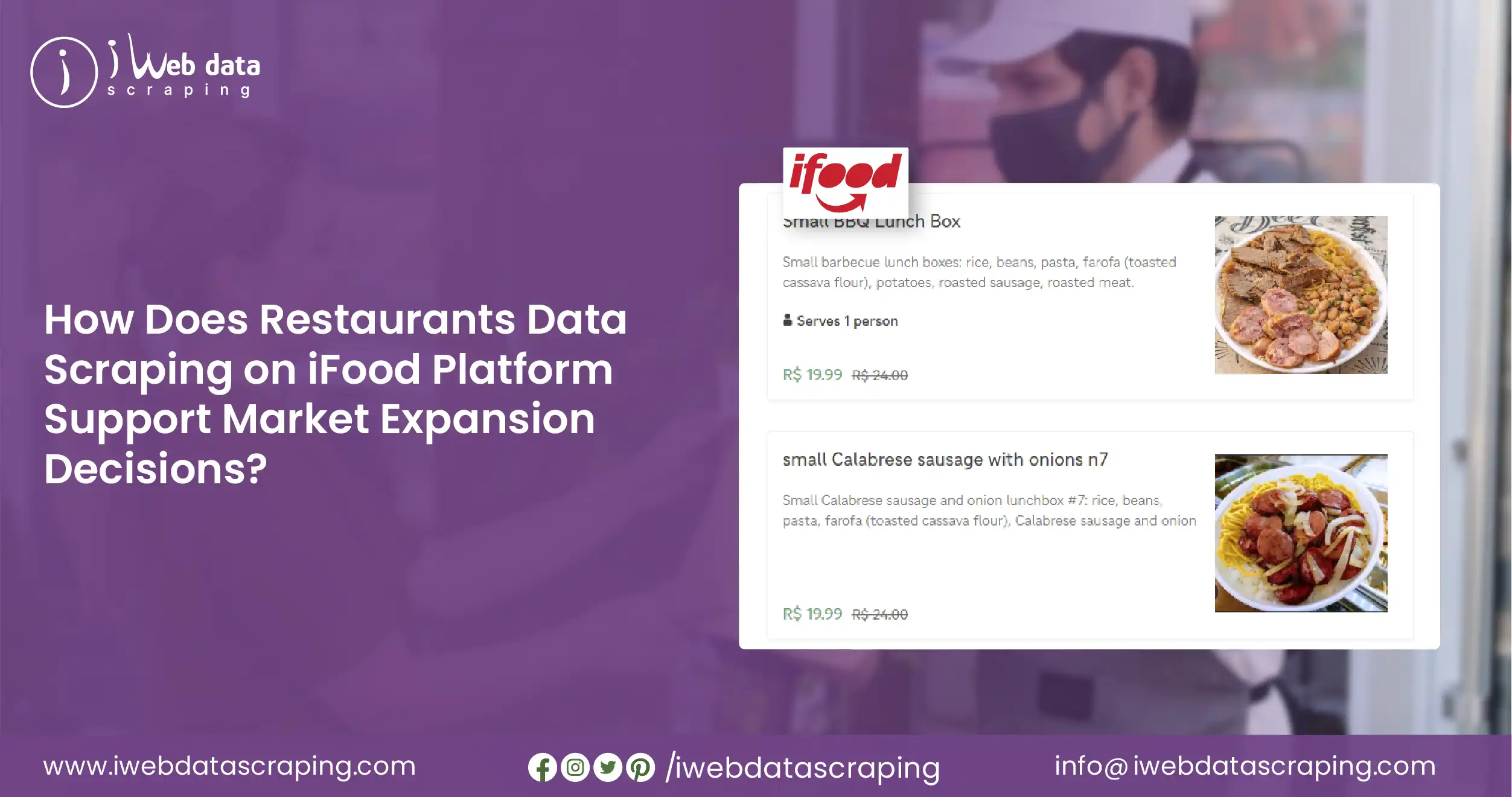 Restaurants Data Scraping on iFood Platform for Expansion Decisions